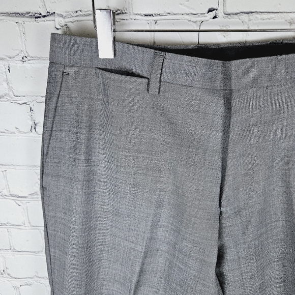 REISS | 3 piece grey/silver single button jacket suit set - Picture 12 of 16